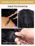 Kinky Straight Half Wig With Draw-String For Beginners - Image 7