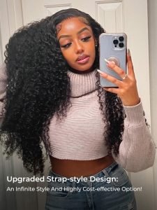 250 Density Loose Deep 13*4 HD Lace Front Wig Fit All Head Size - Image 4
