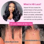 Alipearl LY Super Thin Lace Closure Body Wave HD 4*4 5*5 Lace Closure - Image 5