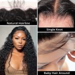 Alipearl Water Wave13*4 13*6 Lace Frontal Hair Brazilian Virgin Hair Natural Wave