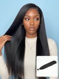 Light Yaki Straight Human Hair Bundles 1 or 3 Pcs Premium Weft - Image 9