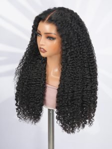 Burmese Curly HD Lace Front High Density Wigs Human Hair - Image 5