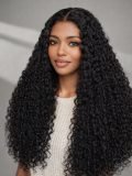 Double Drawn Water Wave 13x6 Built-In Scalp Wig Natural Wave Hair - Image 7