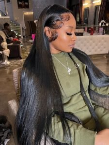 Long Straight Wig HD Lace Closure Wig Human Hair 24-40 Inches - Image 7