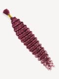 Deep Wave #99J Color Hair Bulk For Braiding Human Hair 100g - Image 8