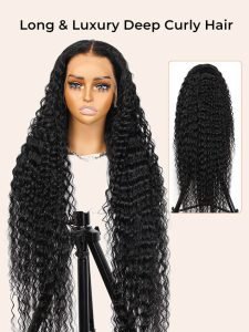 Long Hair Wigs Deep Wave Pre Plucked HD Lace Wigs 24-40 Inchs - Image 8