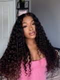 Glueless Deep Wave Drawstring Ready To Go 6*8 Lace Front Wig - Image 8