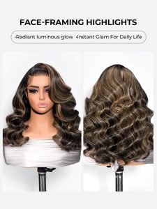 Side C Part Glueless Layered Cut Body Wave 6*8 Lace Closure Wig Pre Cut Ready To Go - Image 7