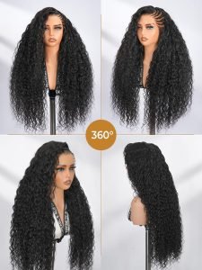 Water Wave Pre Braided 13x6 HD Lace Glueless Wig Ready to Go - Image 12