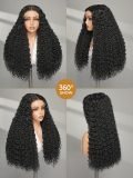 Double Drawn Water Wave 13x6 Built-In Scalp Wig Natural Wave Hair - Image 8