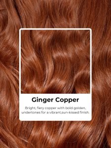 Black Widow Inspired Ginger Copper Wig 13u00d74 Front Wigs Trendy Colored Hair - Image 8