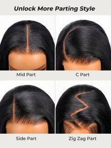 Raw Vietnamese Hair Super Double Drawn 5x5 HD Wig 250 Density - Image 6