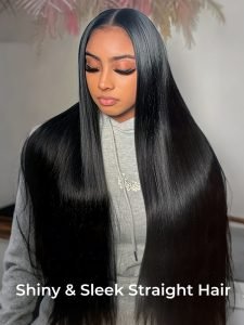Long Straight Wig HD Lace Closure Wig Human Hair 24-40 Inches - Image 8