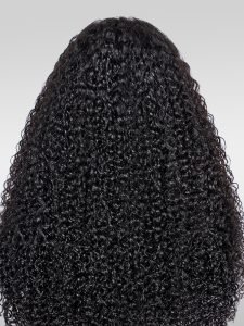 Full Density Curly Human Hair 13u00d74 Lace Front Wig Closure Wig For Beginners - Image 9