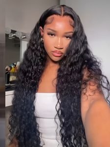 Deep Wave Wigs 13x6 Frontal Wigs Curly Human Hair Wigs - Image 6