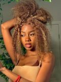 Glueless Highlight Wig P4/27 Brown With Blonde Color Big Curly 5*5 Ready To Go Wig - Image 8
