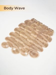 P18/613 Blonde Highlight Human Hair Bundles Body Wave And Straight - Image 7
