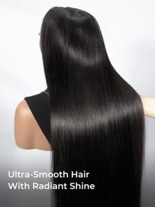 Raw Vietnamese Hair Super Double Drawn 5x5 HD Wig 250 Density - Image 5