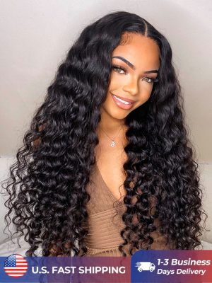 Wavy Lace Wig 13*4 Lace Front Wigs Loose Deep Hair Human Hair Wigs