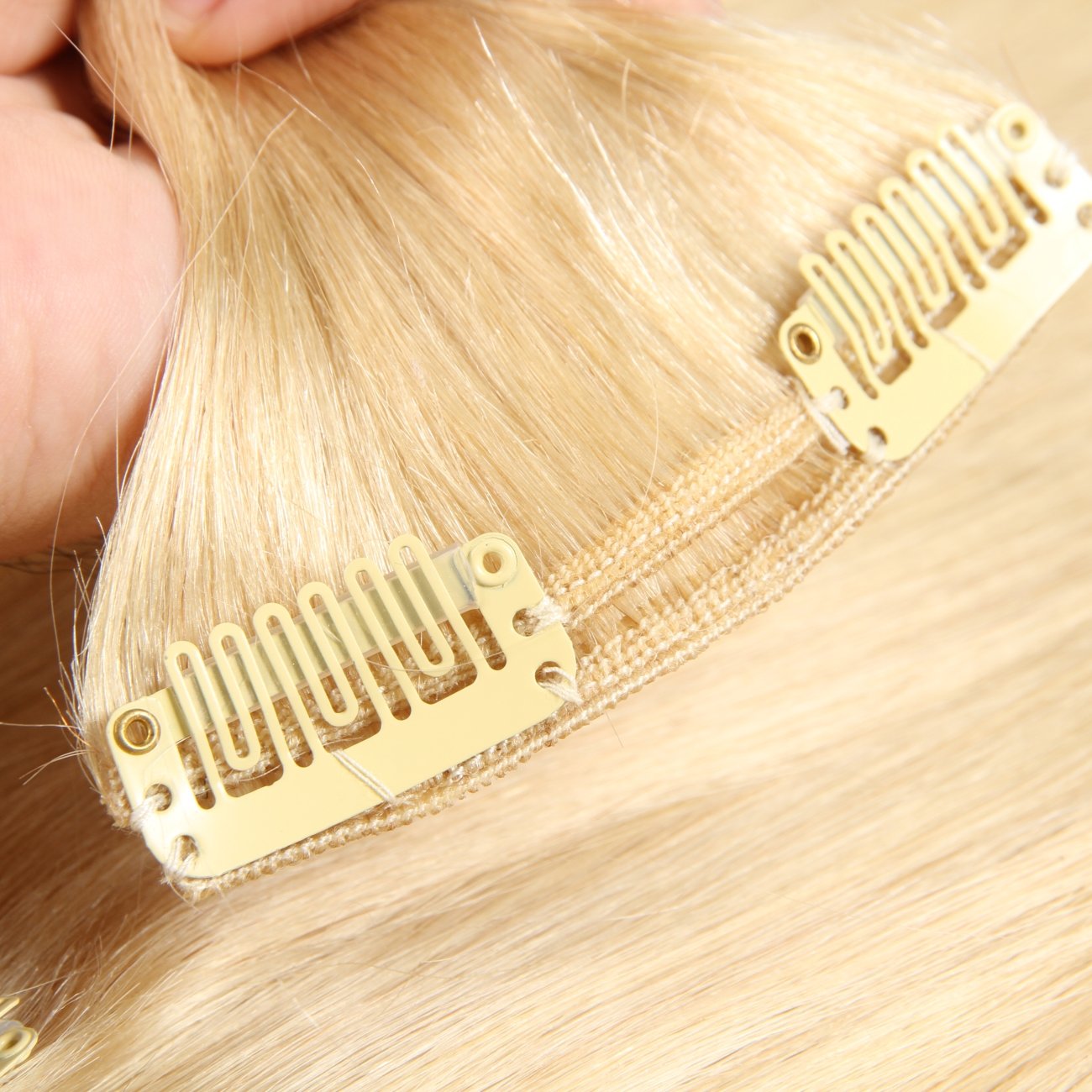 613 Blonde Color Human Hair Extensions