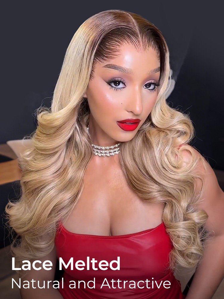 Ombre Blonde Lagos Hairline Wig