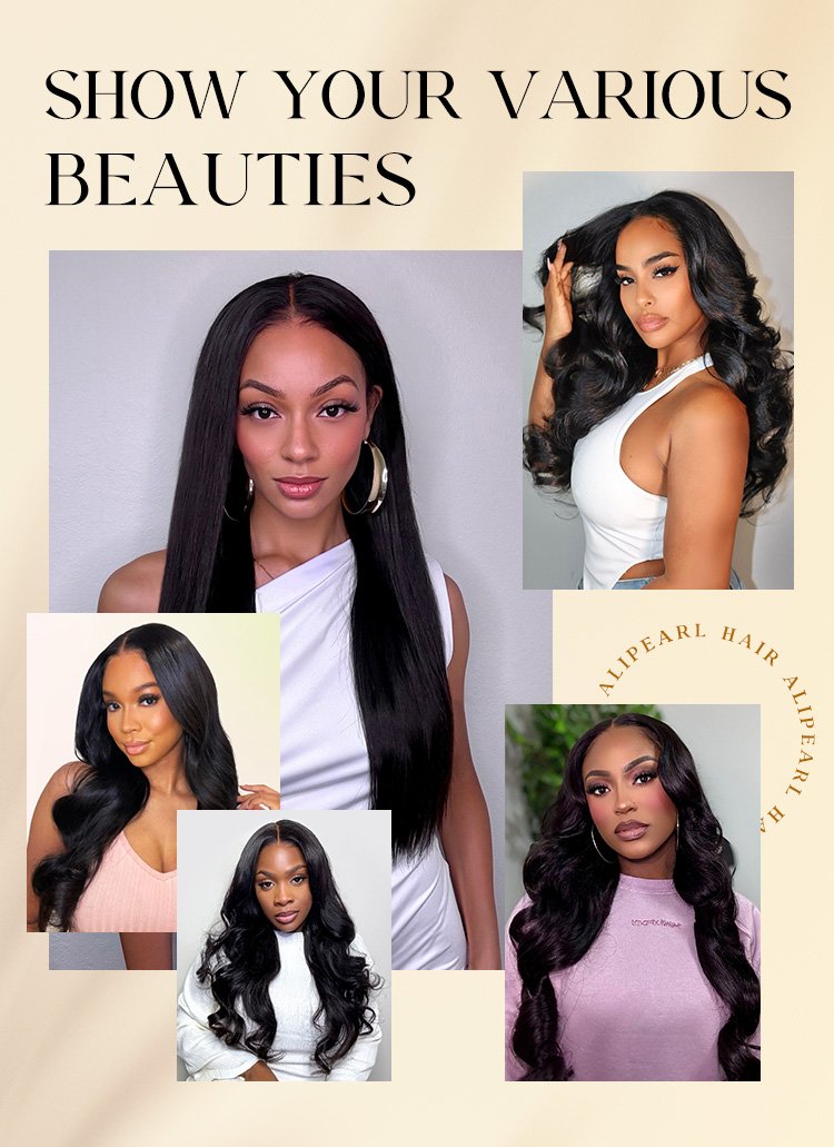 alipearl glueless body wave wig