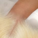 Invisible Knot Bleached 613 Blonde 13x4 13x6 Lace Frontal Preplucked With Baby Hair - Image 3