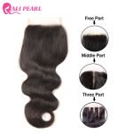 Alipearl LY Super Thin Lace Closure Body Wave HD 4*4 5*5 Lace Closure - Image 8