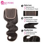 Alipearl LY Super Thin Lace Closure Body Wave HD 4*4 5*5 Lace Closure - Image 6