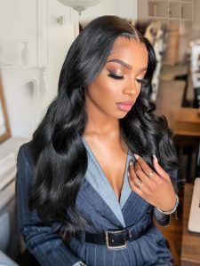Alipearl Body Wave 5x5 Lace Closure Wig Pre Plucked Affordable Human Hair Wigs