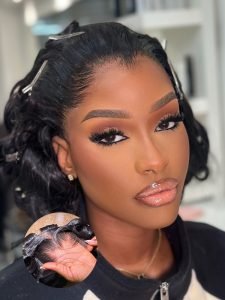 Lagos Hairline Undetectable HD 7x7 Lace Closure Body Wave Widows Peak Wig - Image 8