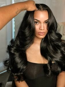 U Part Wig Human Hair Wigs Body Wave Wig Long Straight Wigs V Part Wigs - Image 7