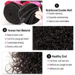 Alipearl Kinky Curly Hair 3 Bundles With 4*4 Lace Closure Soft Brazilian Hair - Image 4