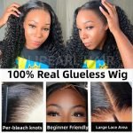 Ship In 24 Hours - Alipearl Glueless Wigs Curly Ready To Go Human Hair 4*7 Lace Closure Wigs With Pre-Cut Lace - Image 4