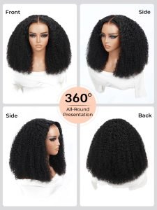 Ready to Go 5x7 Lace Closure Curly Wig Easy To Wear Mini Knots - Image 5
