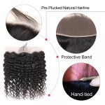 Alipearl 13*4 HD Deep Wave Lace Frontal Closure - Image 3