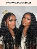 $399 for 2 Glueless Wigs: 24'' #P4/27 Wig and 22'' Natural Black - Image 5