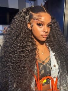 Pre Styled Human Hair Wigs Water Wave 13*4 Lace Ready To Go Wigs - Image 5