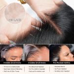 Deep Wave 5x5 HD Lace Closure Human Hair 5x5 LY Lace Frontal Closure - Image 5