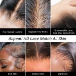 Brazilian Body Wave 5x5 HD Lace Closure Human Hair Swiss Lace Closure With Bleached Konts - Image 6