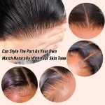 Alipearl 13*4 HD Deep Wave Lace Frontal Closure - Image 5