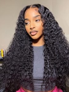 13*4 HD Lace Front Wigs Invisible Lace Frontal Wavy HD 5*5 Lace Closure Wigs For Women - Image 3