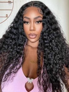 PreMax 13x6 HD Lace Frontal Water Wave Human Hair Wigs With Natural Hairline - Image 10