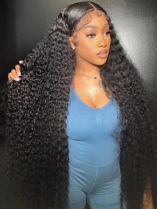 Long Wigs Natural Wave Pre Plucked HD Lace Human Hair Wigs 24-40 Inch - Image 5