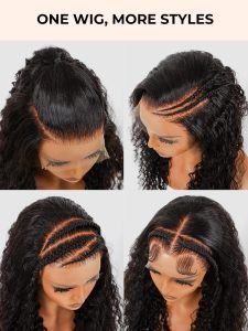 Alipearl Deep Wave Wig 100% Human Hair Swiss Lace Curly Hair HD Lace Front Wig - Image 10