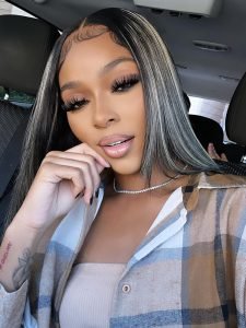 Sophiology x Alipearl Original Platinum Blonde Highlights Straight Mixed Color Human Hair Wigs - Image 5