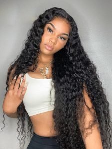 13*4 HD Lace Front Wigs Invisible Lace Frontal Wavy HD 5*5 Lace Closure Wigs For Women - Image 2