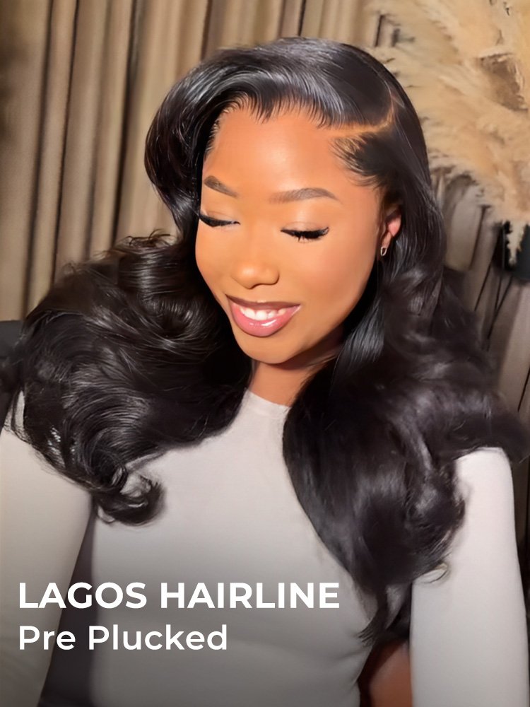 glueless Kash Doll wigs with pre plucked lagos hairline