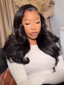 Lagos Hairline Kash Doll Layered Cut 13x6 Lace Ready To Go 6x8 Wig With Drawstring - Image 10