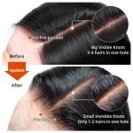 Straight 5x5 HD Lace Closure Transparent Swiss Lace Pre-Plucked - Image 7